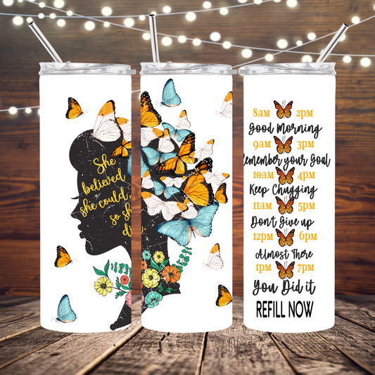 She Believed She Could So She Did 20 oz. Tumbler