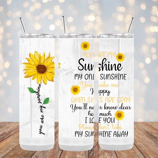 My Sunshine 20 oz. Bluetooth Speaker Tumbler