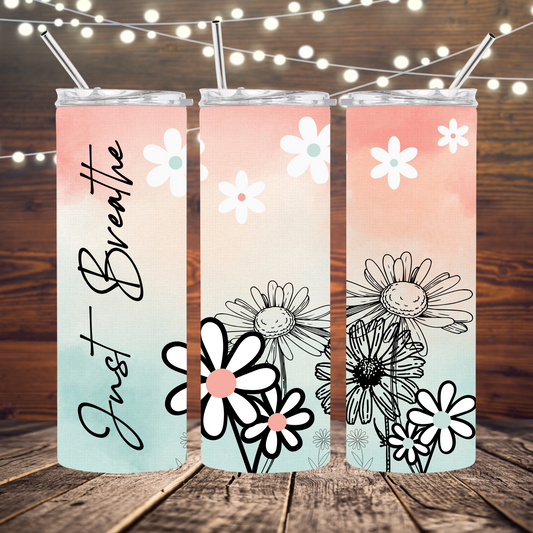 Just Breathe 20 oz. Tumbler