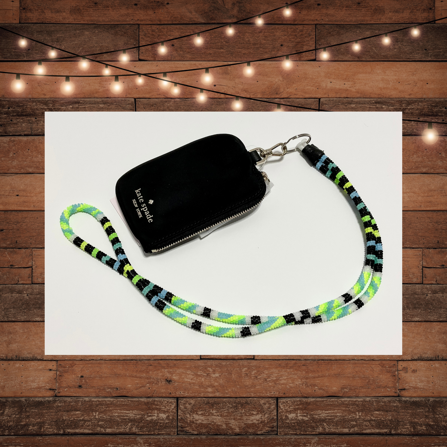 Beaded Lanyard-Fluorescent